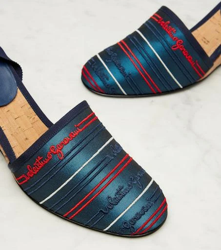 Valentino La Cruisette canvas espadrille wedges 5