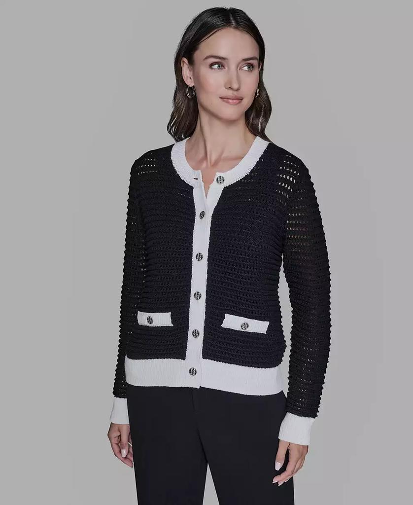 Miu Miu Cable-Knit Cashmere and Silk Cardigan - Sweaters - Free