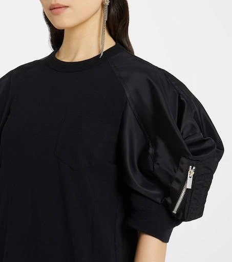 Shop Puff-sleeve cotton-blend jersey midi dress on Sale at BeyondStyle   Get 32% Off Puff-sleeve cotton-blend jersey midi dress with Limited-Time  Flash Deals, Exclusive Discounts, and Special Offers. Enjoy Unbeatable  Savings on