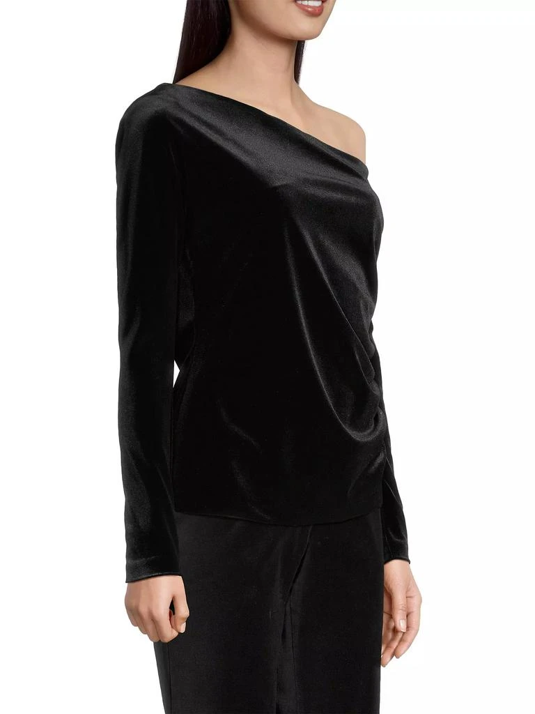 Donna Karan Main Event Icon Velvet Top 4