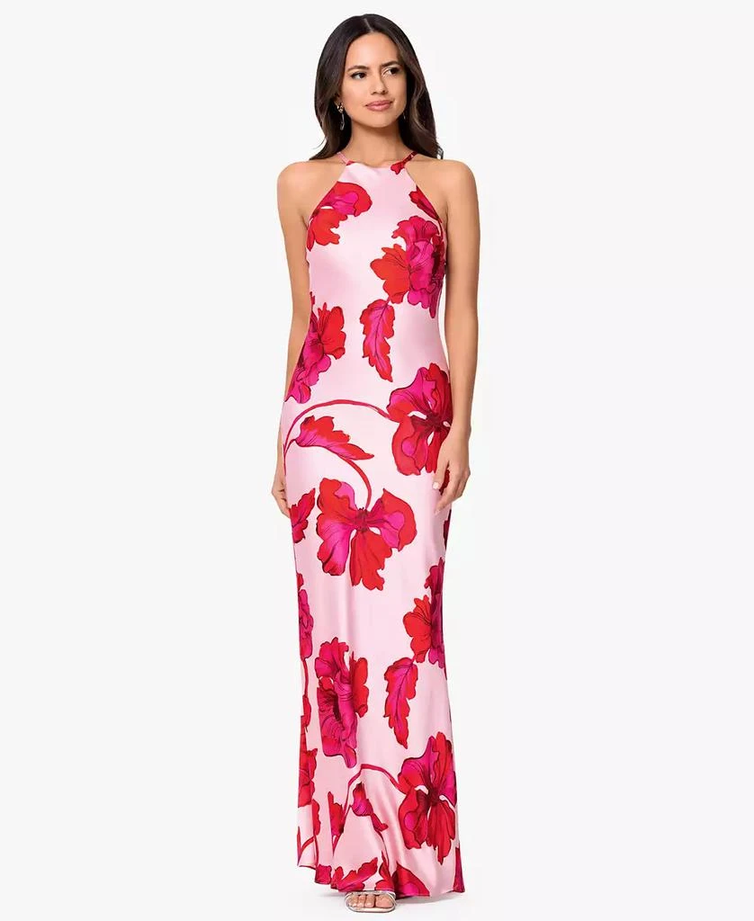 XSCAPE Women's Ruffled Sleeveless Scuba Fit & Flare Dress - Dresses &  Skirts - Free Shipping - BeyondStyle