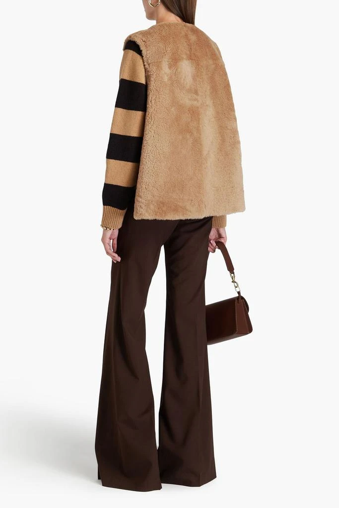 Karl Donoghue Shearling vest 3