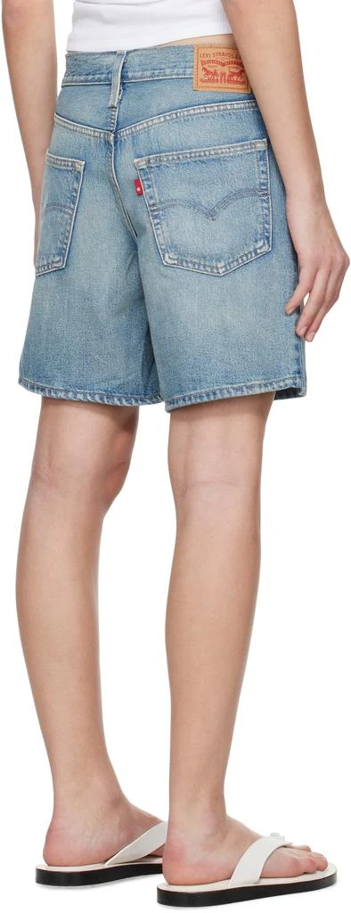 Levi's Blue 94 Baggy Denim Shorts 3
