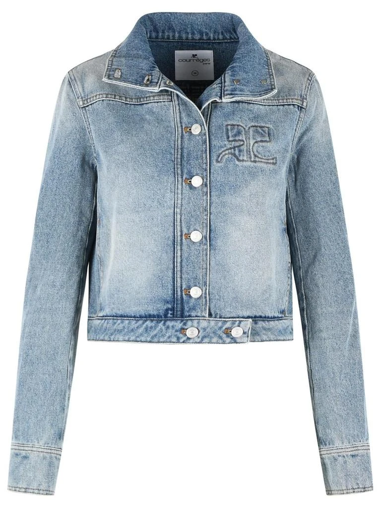 Courrèges Courrèges Reedition Buttoned Denim Jacket
