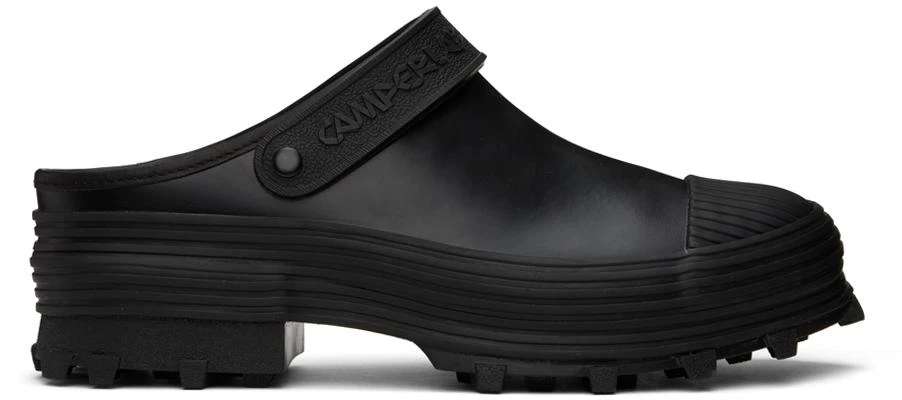 CAMPERLAB Black Traktori Clogs 1