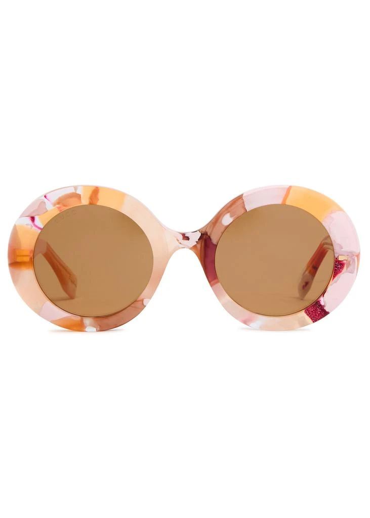 Gucci Oversized round-frame sunglasses 2