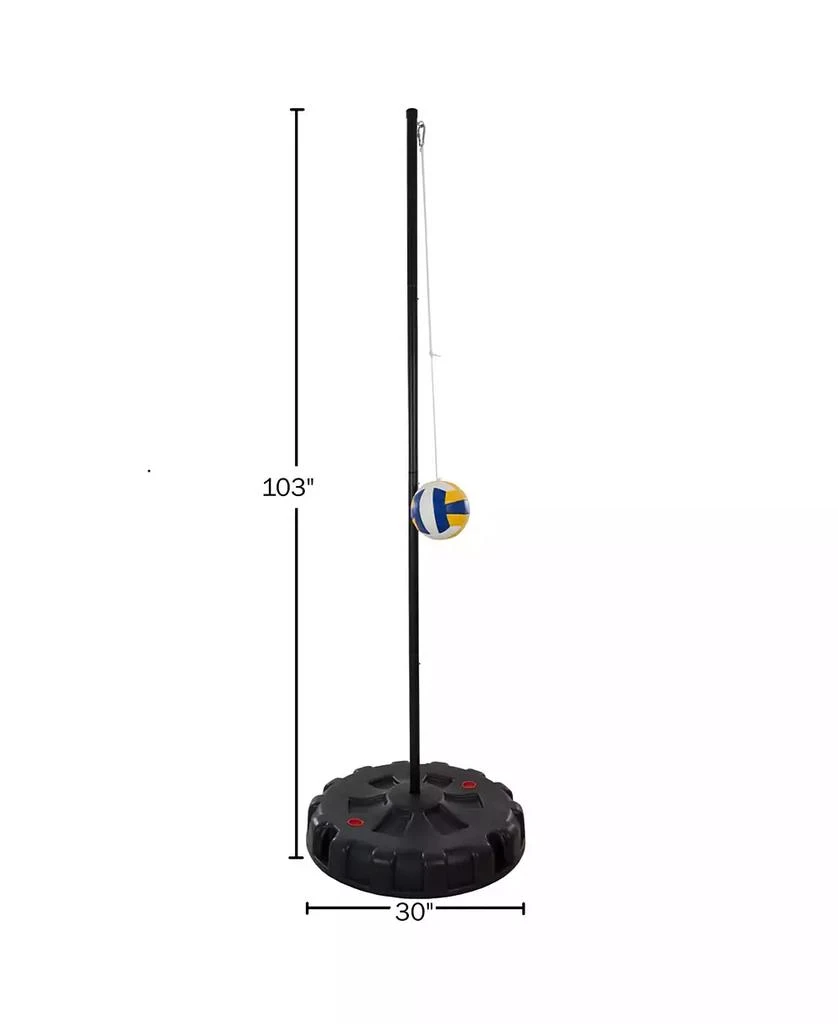 Trademark Global Hey Play Portable Tetherball with Base 4