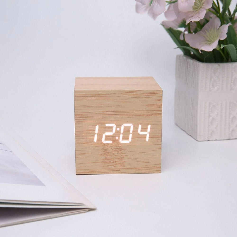 Alva Clock - Wooden Minimalist Clock 4