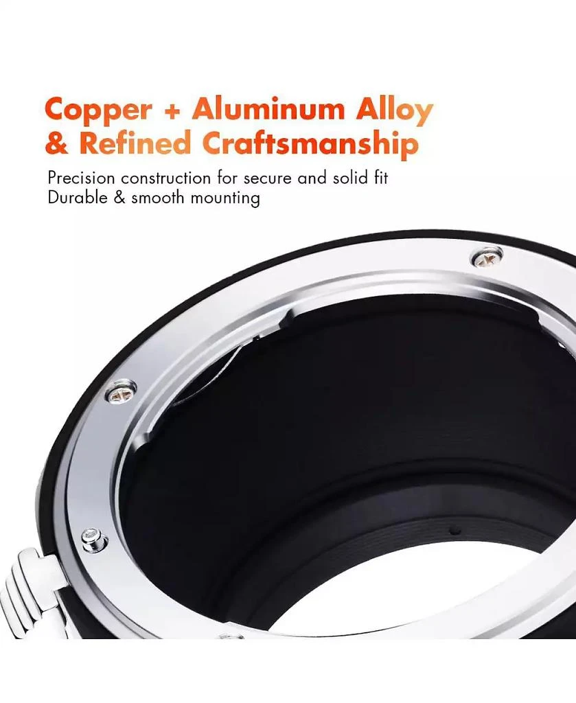 K&F Concept M11115 Nikon AI Lenses to Fujifilm X Lens Adapter Ring 3