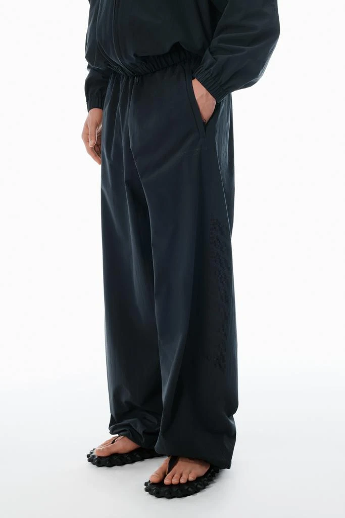Alexander Wang Black Perforated Logo Track Pants 3