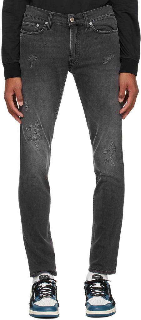 BLK DNM Grey Jeans 5 Jeans
