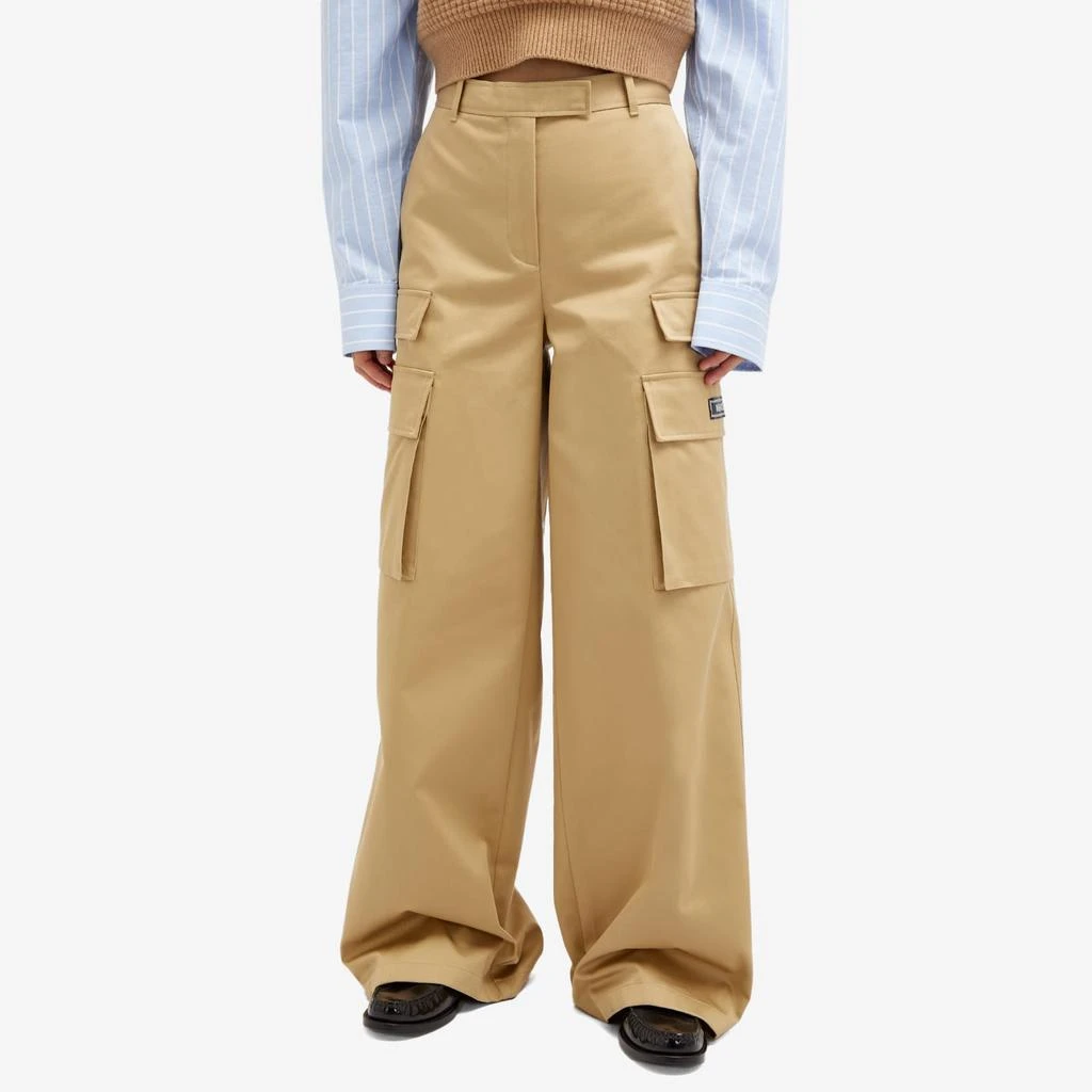 Versace Versace Wide Leg Cargo Pants 2