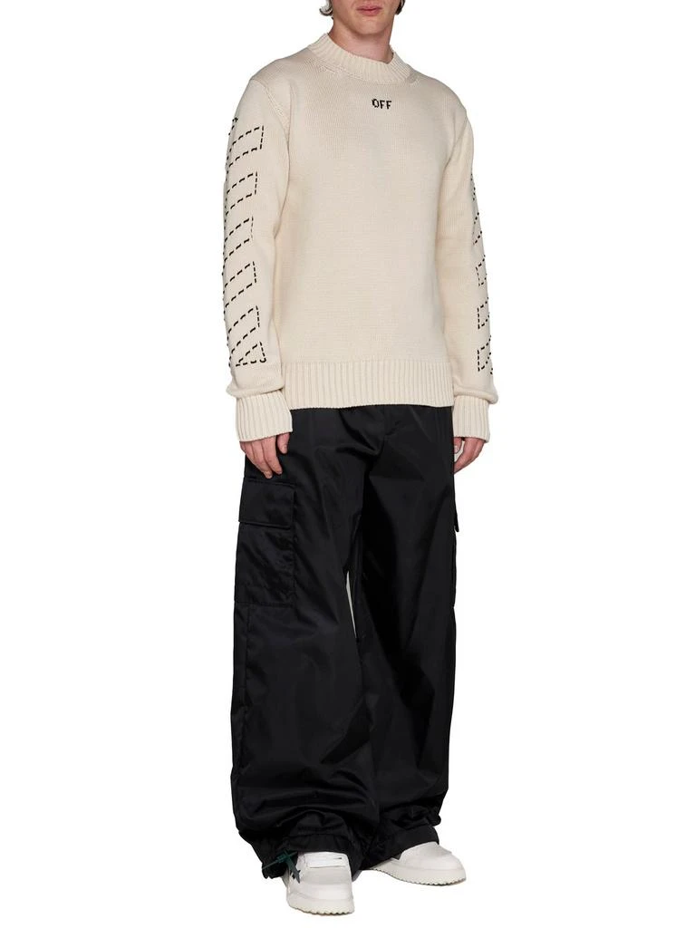 Off-White Off-White Arrows Motif Crewneck Knitted Jumper 5