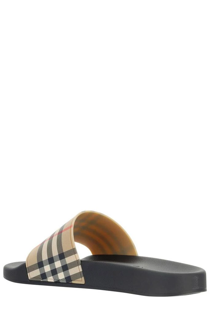 Burberry Burberry Checked Slip-On Slides 3