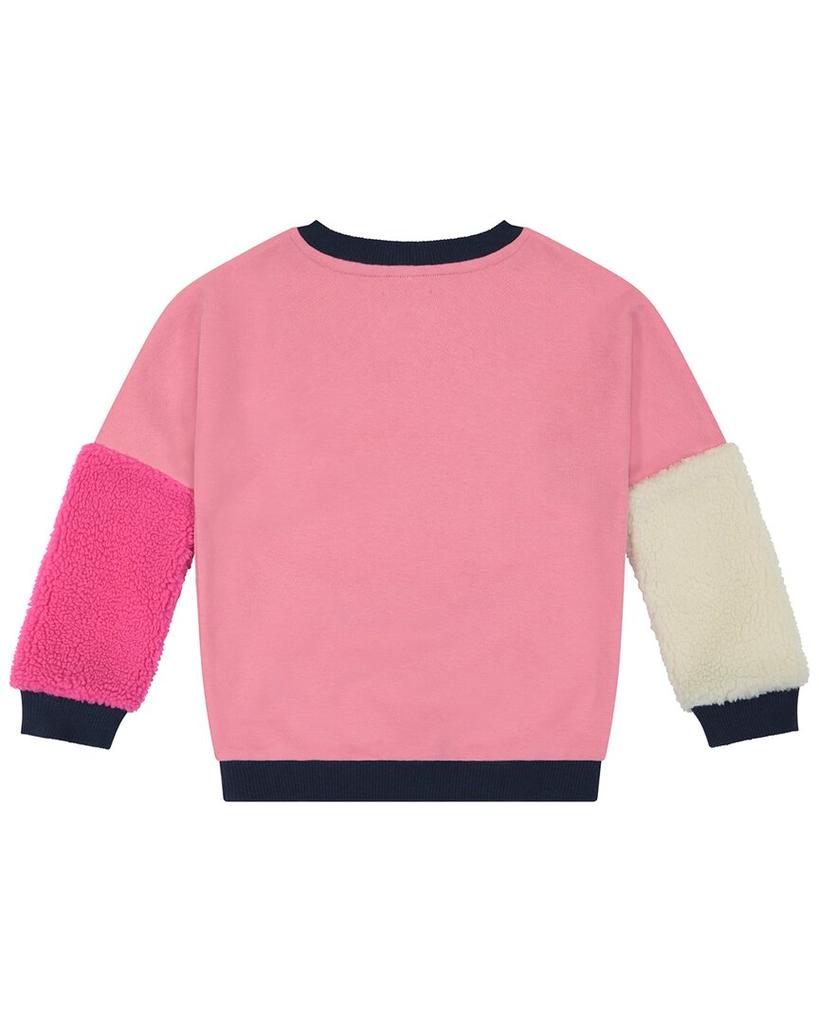 Andy & Evan Colorblocked Sherpa Sweatshirt Set