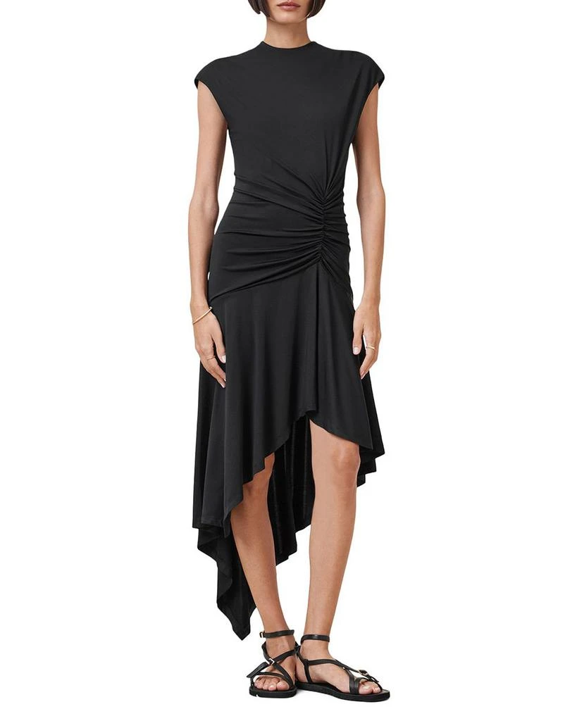 ALL SAINTS Annalie High Low Midi Dress 1