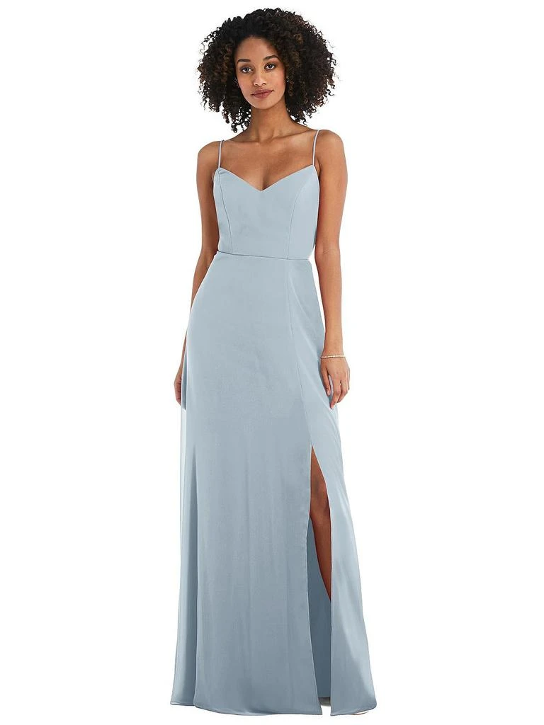Shop Silver Liquid Organza Cami Long Maxi Dress on Sale at BeyondStyle   Get 77% Off Silver Liquid Organza Cami Long Maxi Dress with Limited-Time  Flash Deals, Exclusive Discounts, and Special Offers.