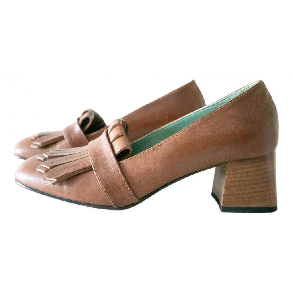 Paola D'Arcano Paola D'Arcano Leather heels 1