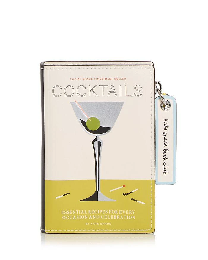 Kate Spade Lime Slice Page Turner Leather Zip Wallet 1