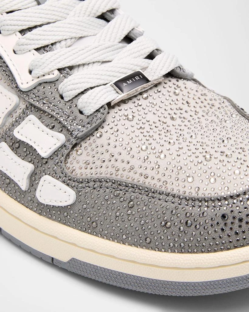 AMIRI Men's Crystal Skel Low-Top Sneakers 6