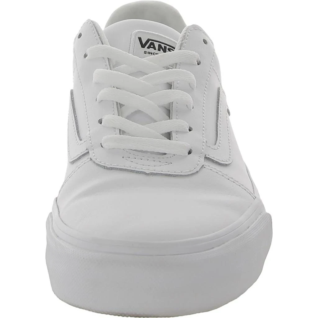 Vans Ward Deluxe Womens Leather Low-Top Skate Shoes 3