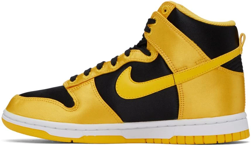 Nike Yellow & Black Dunk High Sneakers 3