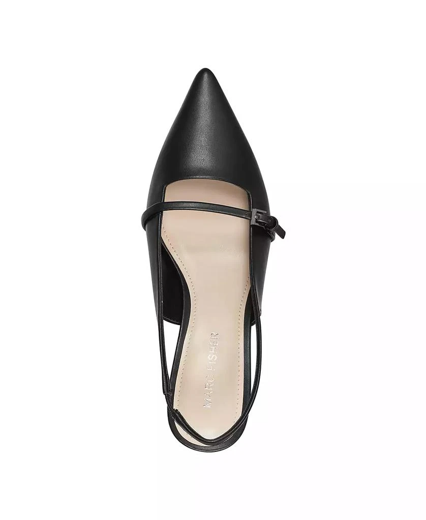 Marc Fisher Women's Alorie Slingback Pointy Toe Dress Pumps 4