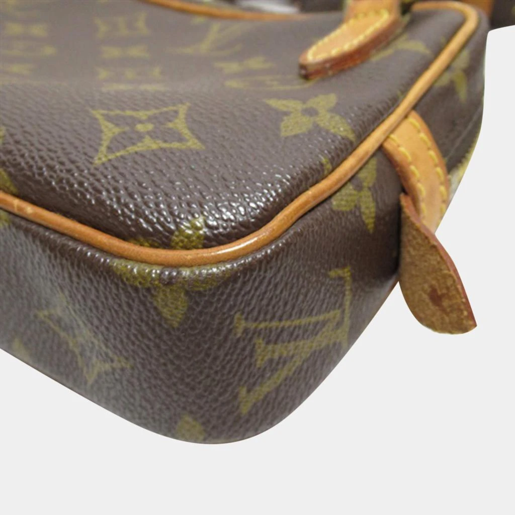 Louis Vuitton Louis Vuitton Brown Canvas Monogram Pochette Marly Bandouliere Crossbody Bag 6