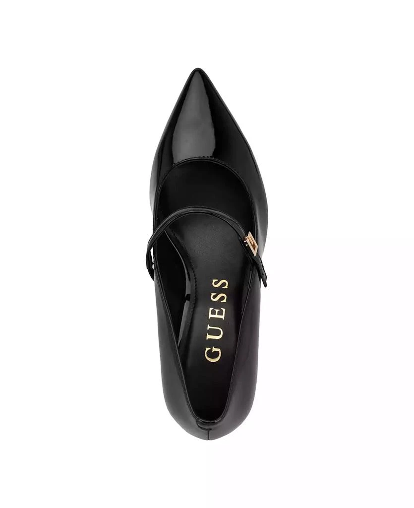 GUESS Women's Zands Mary Jane Block Heel Pumps 4