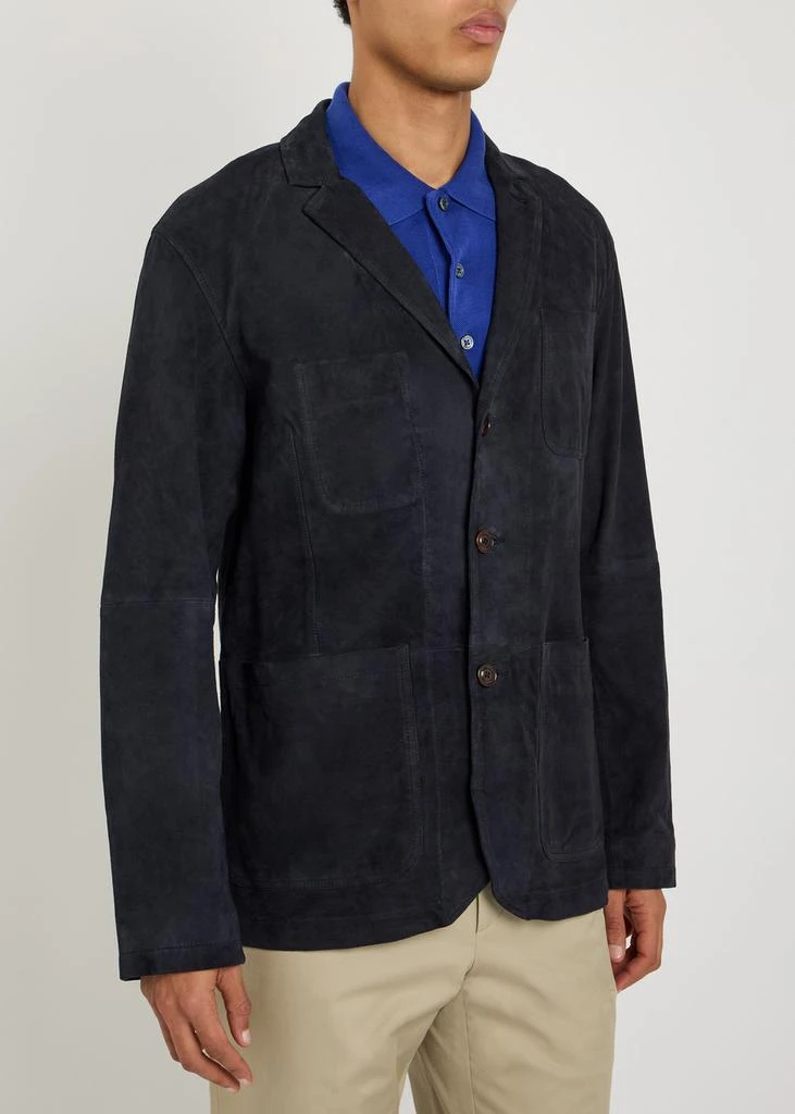 Ralph Lauren Single-breasted suede jacket 2