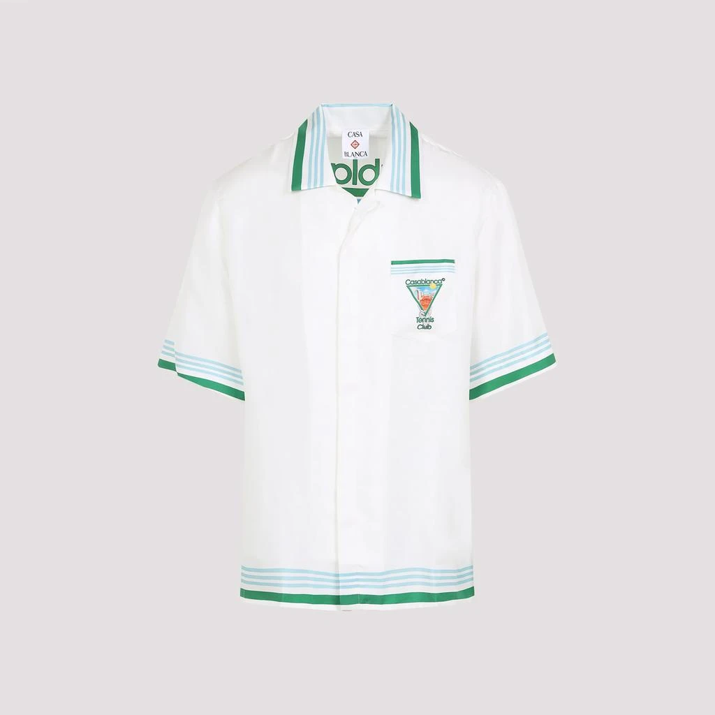 Casablanca Short Sleeve Cuban Collar Shirt 1