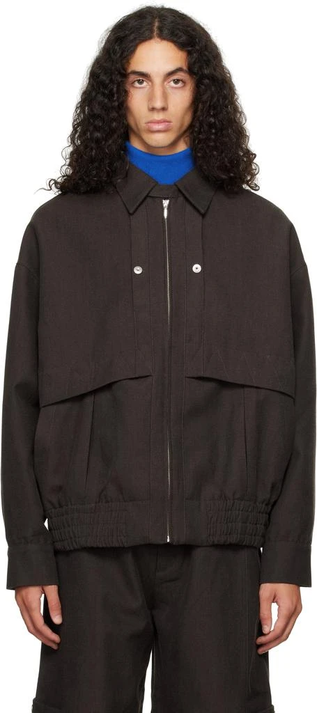 Omar Afridi Brown Katarakt Jacket 1