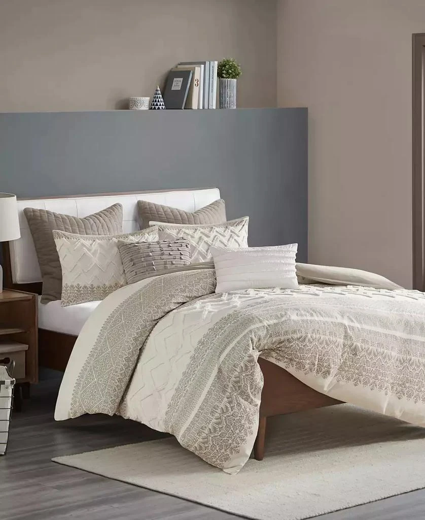 INK+IVY Mila Chenille 3-Pc. Comforter Set 2