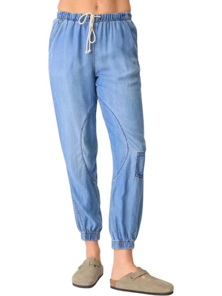 Electric & Rose Super Loved Pants In Medium Wash 1