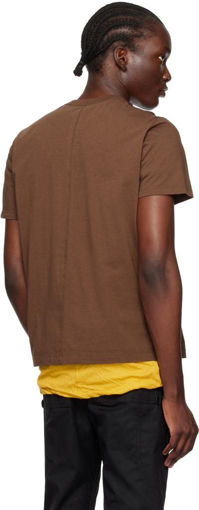 Rick Owens Brown Level T-Shirt リックオウエンス