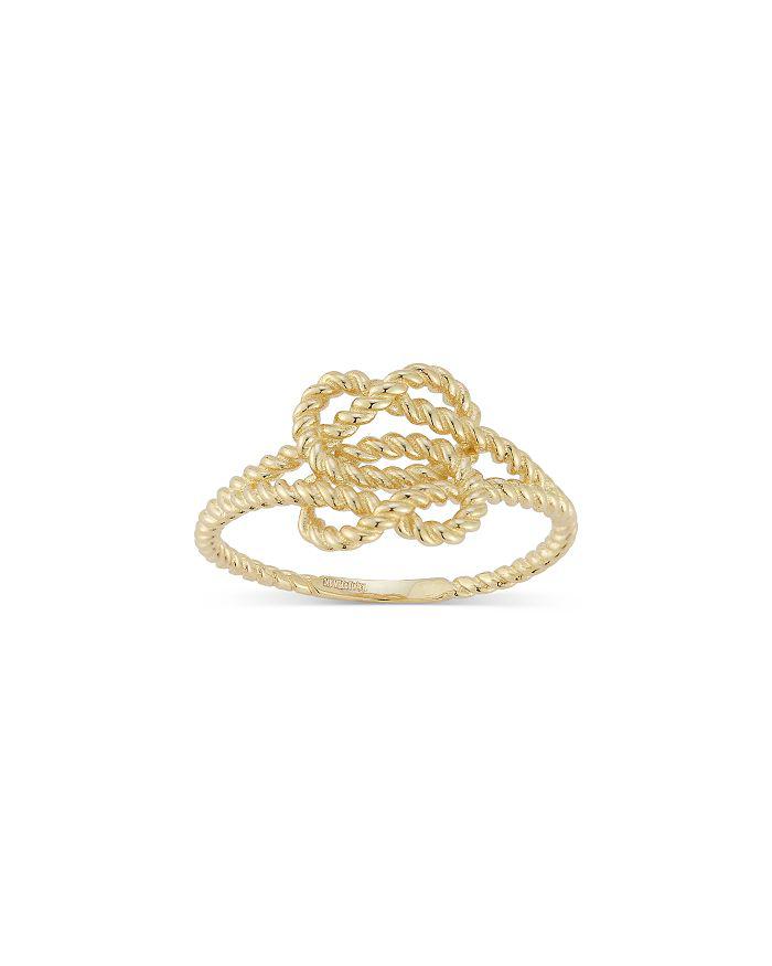 Moon & Meadow 14K Yellow Gold Knot Ring