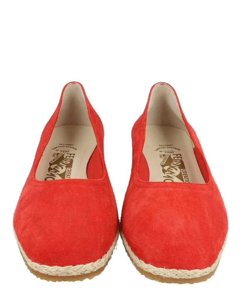 Salvatore Ferragamo Campy Archive Limited Edition 1976 Espadrille Wedges 5