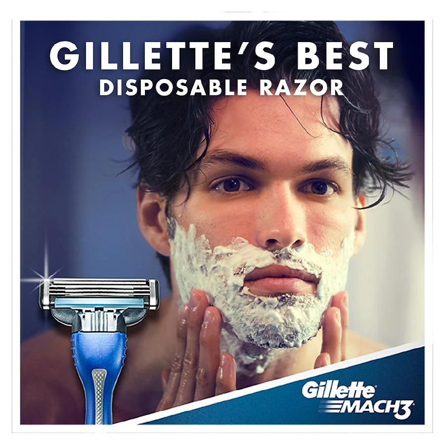 Gillette Men's Disposable Razors 3