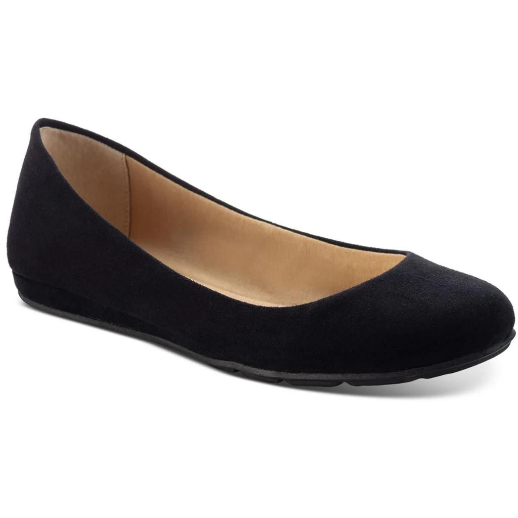 Sun + Stone Eliana Womens Microfiber Almond Toe Ballet Flats 3