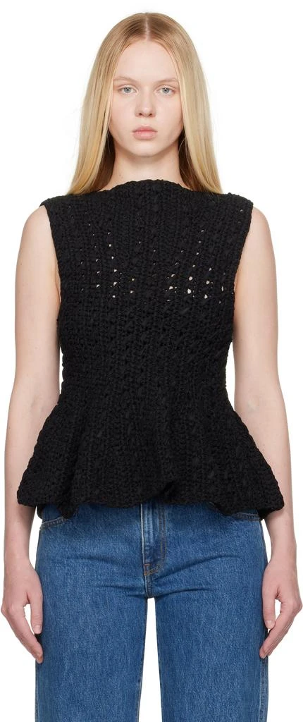 Khaite Black Yuka Top 1