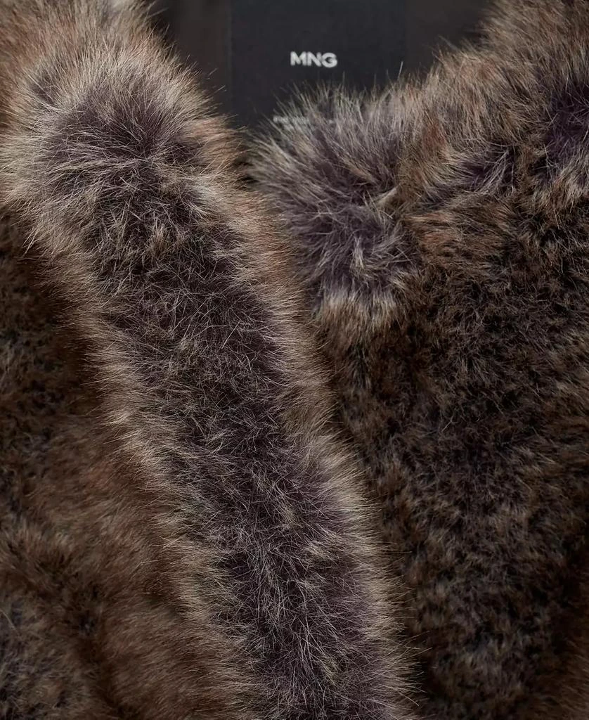 Mango Women's Fur-Effect Jacket 9