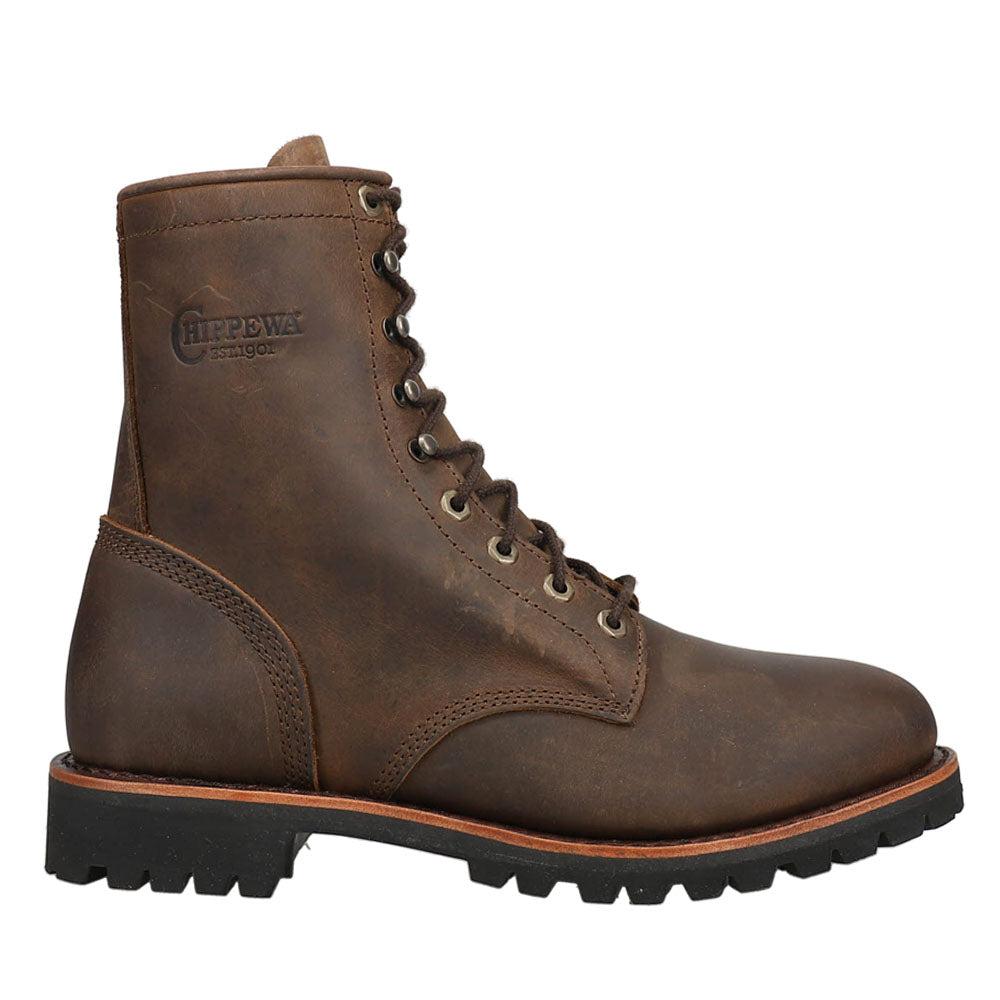 Chippewa Classic 2.0 8 Inch Electrical Soft Toe Lace Up Work Boots