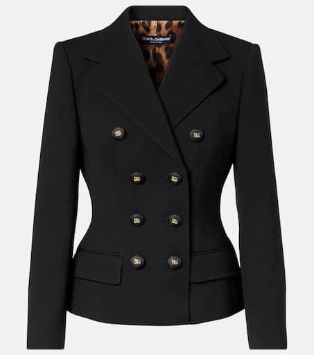 Dolce 
Gabbana DG virgin wool blazer 1