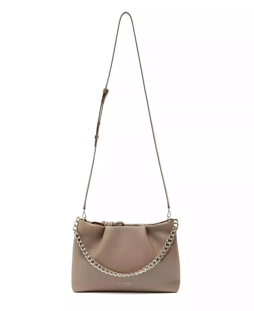 Esin Akan Midi Mayfair Leather Clutch Crossbody Bag 7