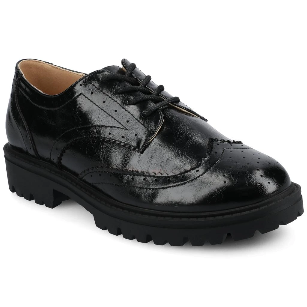 JOURNEE Journee Women's Medium and Wide Width Claudiya Oxford 19