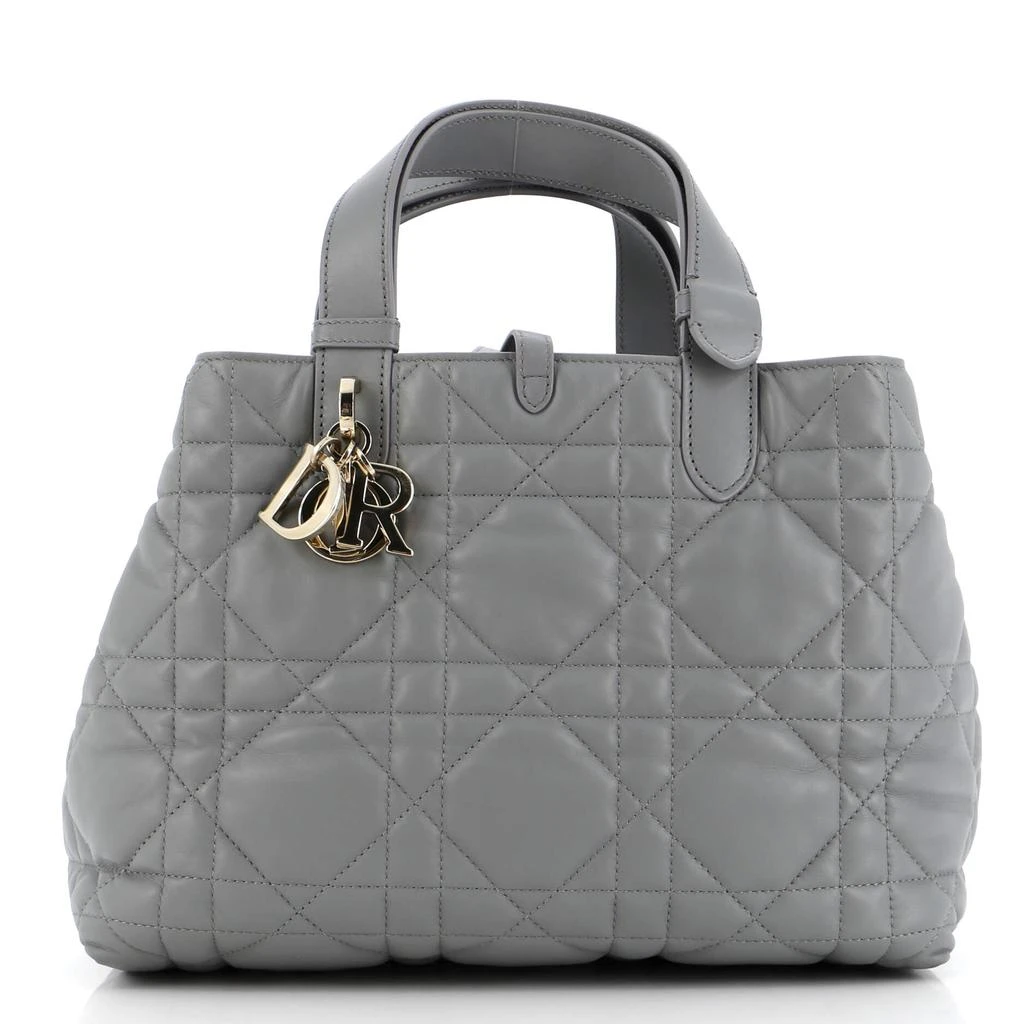 Dior Toujours Tote Bag Macrocannage Quilt Calfskin Medium 1