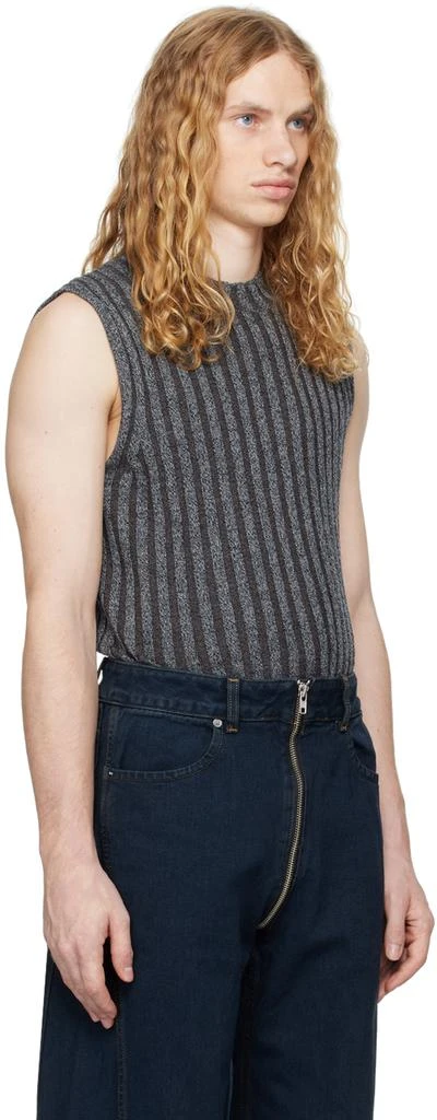 Eckhaus Latta Gray Keyboard Vest 2
