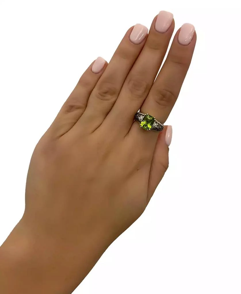 Le Vian Chocolatier® Green Apple Peridot (1-7/8 ct. t.w.) & Diamond (1/2 ct. t.w.) Ring in 14k Gold 5