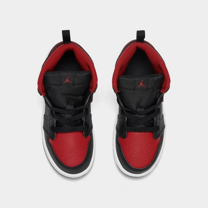 Jordan Kids' Toddler Air Jordan Retro 1 Mid Casual Shoes 5