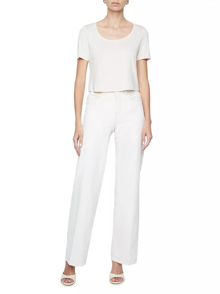 L'Agence Scottie Wide-Leg Jeans 2